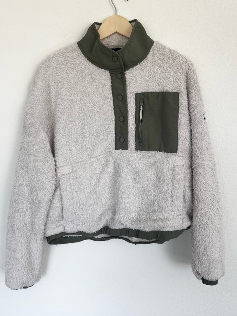 VUORI Cozy Popover Sherpa Size Large - Picture 4 of 9